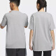 阿迪达斯 （adidas）NEO短袖男士女装夏季健身情侣款运动服透气休闲圆领T恤IP3885 IP3887灰色 S 推荐120-135斤