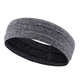 Western sports headband men's hairband women's anti-perspirant belt sweat-conducting belt sweat-absorbing belt hairband forehead protection running basketball sweat-proof belt gray hairband