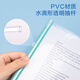 
Deli subject classification pull rod clip 5 pack A4/8mm folder water drop rod pull rod clip student test paper clip data book report storage clip PP653