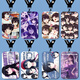 
Reasons for Cute to Fall in Love with Her Card Set Li Shiya Students Campus School Card Brand Access Control Card Key Chain Meal Card Bus Card B15054 Campus Card Set + Long Hanging Rope