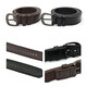 Dofinison Men's Belt Casual Belt Women's Freely Adjustable Military Training Jeans Belt Outdoor Student Trendy Simple Brown Color 110*2.8cm