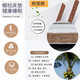 
Oulaiteman 3E coconut brown mat folding bed without assembly adult bed Double lunch break nap bed simple household use gray brown mat 65*192*35