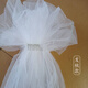 Dijing handkennbares Garn geschwollener Schleier Braut Styling Kopfschmuck Haarzubehör Hochzeitskleiderkragen Heiratsvorschlag Accessoires Foto Studio Fotografie Reisefotografie