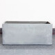 Cement flower box large rectangular flower trough manger special Nordic magnesia mud flower bed vegetable box flower pond cement color 120*60*60cm (length*width*height)