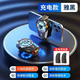 Ai Yingzhe radiator wireless air cooling is suitable for Apple Huawei Honor OPPO Xiaomi vivo Black Shark universal mobile phone cooling back clip adjustable charging model chicken eating artifact black charging model three-speed adjustment + wind cooling