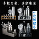 Jieshunxing stainless steel mixer set shaker cup cocktail shaker shaker bar full set of tools bartending accessories basic three-piece set 350ml