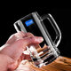 Ocean imported crystal transparent glass tea cup beer cup with handle large draft beer cup home hotel Munich small Munich 355mL
