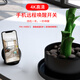 超清4K摄像头家用无线摄线头小巧型监控器wifi夜视手机远程监视孔 续航款无线WIFi连接+远程开关 128G内存(循环保存录像约20天)