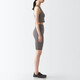 Muji Walker Pantalon de jambe à demi-longueur des femmes Muji Walker