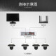 Hikvision Überwachung drahtlose Kamera 4 Millionen WLAN HD Sound Pickup Handy Remote Innen- und Outdoor-Einkaufszentrum Ballmaschine 2DE2D40IW-DE3/W/XM