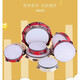 
XinBao Xinjiang dance performance percussion instrument Orf Children's Tambourine Kindergarten teacher rattles with hand drums Six-inch white frame 15CM