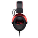 Extremely unknown (HYPERX) Hurricane 2 Hurricane 3 series e-sports gaming headset headset fps chicken headset noise reduction microphone original Kingston cloud2 gaming headset hurricane 2-black red 7.1 virtual surround sound