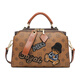 I.t dankles hong kong léger marque de luxe de vache vache sac pour femmes boston sac brodé