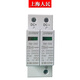 Shanghai 2P DC power supply lightning protection DC24V anti-surge protector monitoring 12V module 1000V white 24V DC