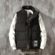 Zhiyihao Vest Men's Autumn and Winter New Men's Cotton Vest Sleeveless Top Men's Fashion Casual Jacket Large Size Couple Warm Vest Men M726 Apricot L