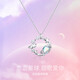 Fanci Fan Qi Lianlian Planet Necklace Female Silver Planet Pendant Light Luxury High-end Gift Birthday Gift for Girlfriend