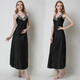 Сексуальное нижнее белье JK костюм SM Thong Sexy Nightgown Curace расширенная ночная рубашка.