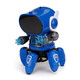 Wu's Story Toys's Toys Dancing Robot Boy 1 à 3 ans Gelle 2 ans Fille d'un an Baby Baby Electric Toys Singing and Dancing Robot [Orange] dirigez-vous vers le chant et la danse robot