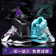Kobe Venom basketball shoes men's air cushion blitz 8 high-top light speed 5 anti-slip wear-resistant shock absorbing Irving 7 students and children's sports mandarin duck 6 practical cement floor breathable friction with sound speed 9 690 black dense mesh 42 [standard code]