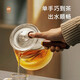 YIHUTEA Teapot Glass Tea Boiler Tea Water Separator Heat-resistant Side Handle Teapot Electric Ceramic Stove Kettle Yixiang Teapot 850ml