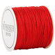 Mu Gengchao red rope bracelet braided hand rope red thread rope red rope lanyard red braided rope thin jade thread handmade diy material pj No. 72 jade thread red / thick 0.8mm / about 50