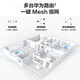 
Huawei router full Gigabit WiFi6+Home wireless 5G dual-band wall-through king signal amplifier enhancer repeater game parents whole-house e-sports oil leakage mesh WiFi6 [wireless 1500M+full Gigabit port] 5G dual-band + mobile game acceleration + full Gigabit network port