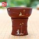 Zuilianju tea drain tea ceremony accessories Jianshui purple pottery handmade tea set tea filter tea cup/Q47 jade fiber tea drain Work A
