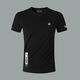 Congyi Summer Pure Cotton Ice Seide Modal kurzärmelig T-Shirt für Männer mit halbärmeligem T-Shirt runden Hals koreanische vielseitige Kleidung für Jungen 963 Weiß L.