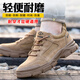
Dinggu Labor Protection Shoes Men's Shoes Anti-smashing and Anti-puncture Ladle Head Lightweight Four-Season Breathable Soft Sole Anti-odor Safety Construction Site Work A Four-Season Model Brown Solid Sole Anti-smashing and Anti-slapping 42