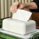 Leichte Luxus-Tissue-Box Wohnzimmer Haushaltsfrüchte Frühling Ziehkasten Wandmontierte Desktop Kreative Serviettenbox Aufbewahrung Bohnenpaste Grün/Fernbedienungssteuerung Tissue Box SF1392
