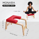 
iosn inverted stand stool solid wood inverted stand artifact household yoga Wang Ou same shoulder and inverted shoulder and neck physiotherapy auxiliary equipment white: beech wood + PU leather + high density sponge