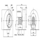 Fangyuan/Guangzhou Aozhong centrifugal fan CBA-BA-400BS-A-B-S unit piece delivery period 56 days SJF