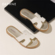 Daphne zapatillas para mujeres zapatos de playa de casas de una sola cuidados para mujeres