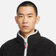 Nike (Nike) jacket men's top Spring and autumn new warm imitation lamb velvet stand collar fashion sportswear casual jacket FZ6194-010/Black/Year of Dragon Limited L (175) / Suggested 130-150Jin [Jin equals 0.5 kg]