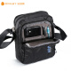 
Weibao-Diweili men's bag crossbody bag men's sports and casual shoulder bag waterproof Oxford cloth shoulder bag small bag black 16851