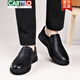 Cartelo Chaussures masculines pour l'automne Nouvelle couche supérieure Chaussures en cuir Business Cow Business pour hommes avec des chaussures de papa d'âge moyen