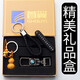 
Car keychain stainless steel accessories waist hanging creative anti-lost number plate 360 ​​rotating motorcycle keychain remote control metal keychain Honda keychain [360 rotating upgrade] gun black