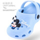 Disney Disney Slippers Children's Sandals Baby Croc Shoes Non-Slip Home Shoes 099 Sapphire Blue Size 14 Inner Length 14cm