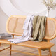 Dünne Satin-Bademantel am Ende des Jahres absorbieren die Nachthemd-Damen des Ehepaars Lange Plus-Größe Bademänze Frühling und Herbst 2201 Carbon Asche (Männer) 5xl (180-190 cm, 180-260jin [Jin gleich 0,5 kg])
