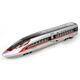 Black Mamba Fuxing high-speed rail model train Hulk three-section simulation alloy high-speed rail model children's toy train gift high-speed rail three-section combination green
