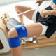 LP691 bandage knee pads, freely wrapped, wavy pattern, non-slip, running, mountaineering, basketball, knee joint support, one size fits all