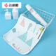 Grace baby puro algodón orina separador almohadilla lavable impermeable y transpirable para bebés tía almohadilla de la almohadilla de la almohadilla 45*30 cm
