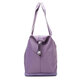 Shengteng bolsa de viaje para mujer con separación seca y húmeda, bolsa de equipaje portátil de gran capacidad, bolsa de viaje de corta distancia, bolsa de viaje de negocios, bolsa de equipaje, color morado claro 36L