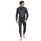 SBART (SBART) einteiliger Tauchanzug Langarm 1,5 mm Quallenanzug Schnorcheln Neopren warm Sonnenschutz Surfanzug 1,5 mm Männer 1283 Schwarz M