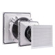 Conectación del gabinete de yunmao Filtro de ventilador eléctrico gabinete eléctrico gabinete eléctrico disipación de calor ventilación ventilación de ventilador a prueba de polvo FK6 FK6626.300 Grupo de malla de filtro único