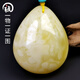 Hupai one thing one picture one certificate natural beeswax pendant necklace pendant sweater chain white wax white flower wax no cracks pendant 24.88g 52*42*20mm