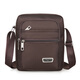 Rott Eddy Men's Business Casual Bag Sac pour hommes Loissine Sac à épaule Oxford Tissu petit sac à dos pour hommes de loisirs de la sac de loisirs [Square-Pull Style] + [YZ3519 Black]
