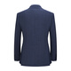 
BAROMON (100% wool] imported Italian fabric semi-lined men's suit men's jacket suit top blue 175C