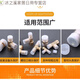 Junmo thread protective sleeve, plastic pipe sleeve cap, external thread plastic sleeve, bolt sleeve, screw protective cap M1 M16 100 pieces, inner diameter 15.9mm, height 14.M