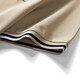 Sieben Wolf T-Shirt Herren kurzärmelig coole Baumwolle Sommer Polo Basishemd Herren-Farbe Einfaches Business Casual Short T. Männer Top 701 (Khaki) -6869 Modell 175/92A (XL)